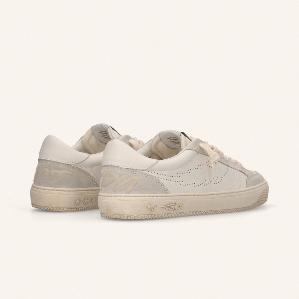 Entjpn Jupiter Rocket - sneakers bianche vintage in pelle