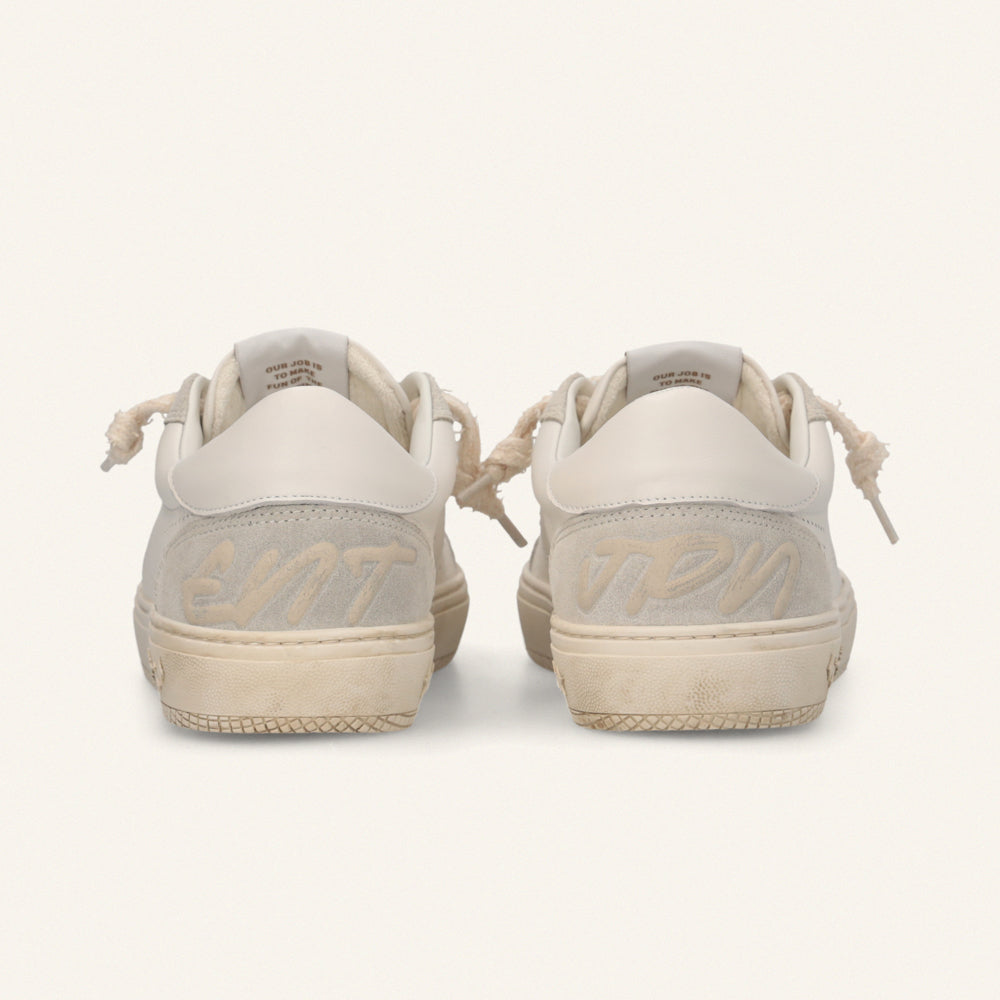 Entjpn Jupiter Rocket - sneakers bianche vintage in pelle