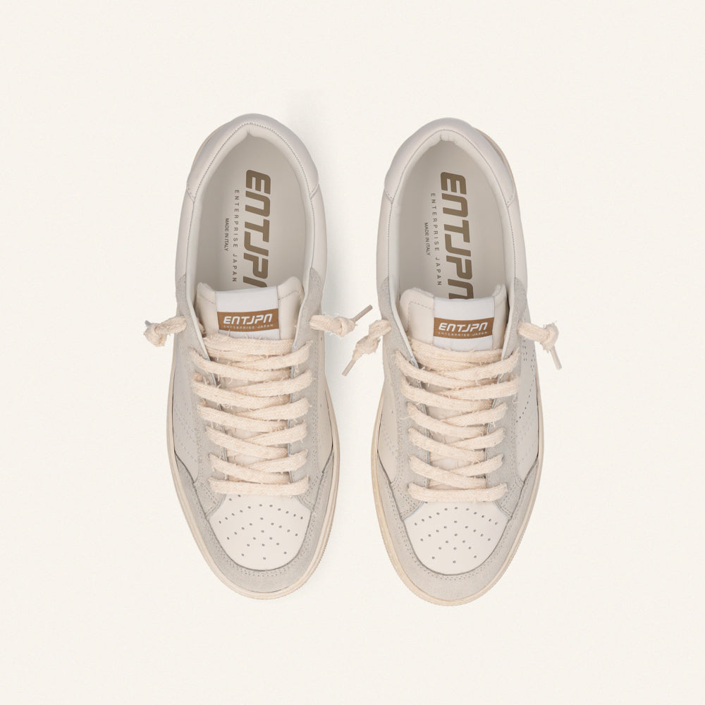 Entjpn Jupiter Rocket - sneakers bianche vintage in pelle