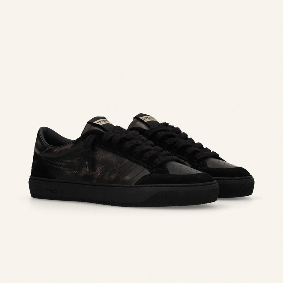 Entjpn Jupiter Rocket - sneakers nere vintage in pelle