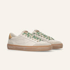 Entjpn Jupiter Rocket - sneakers in pelle con talloncino bicolor stampa cocco