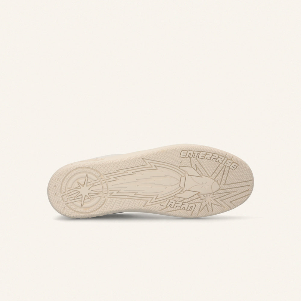 Entjpn Jupiter Rocket - sneakers donna in pelle con talloncino bicolor