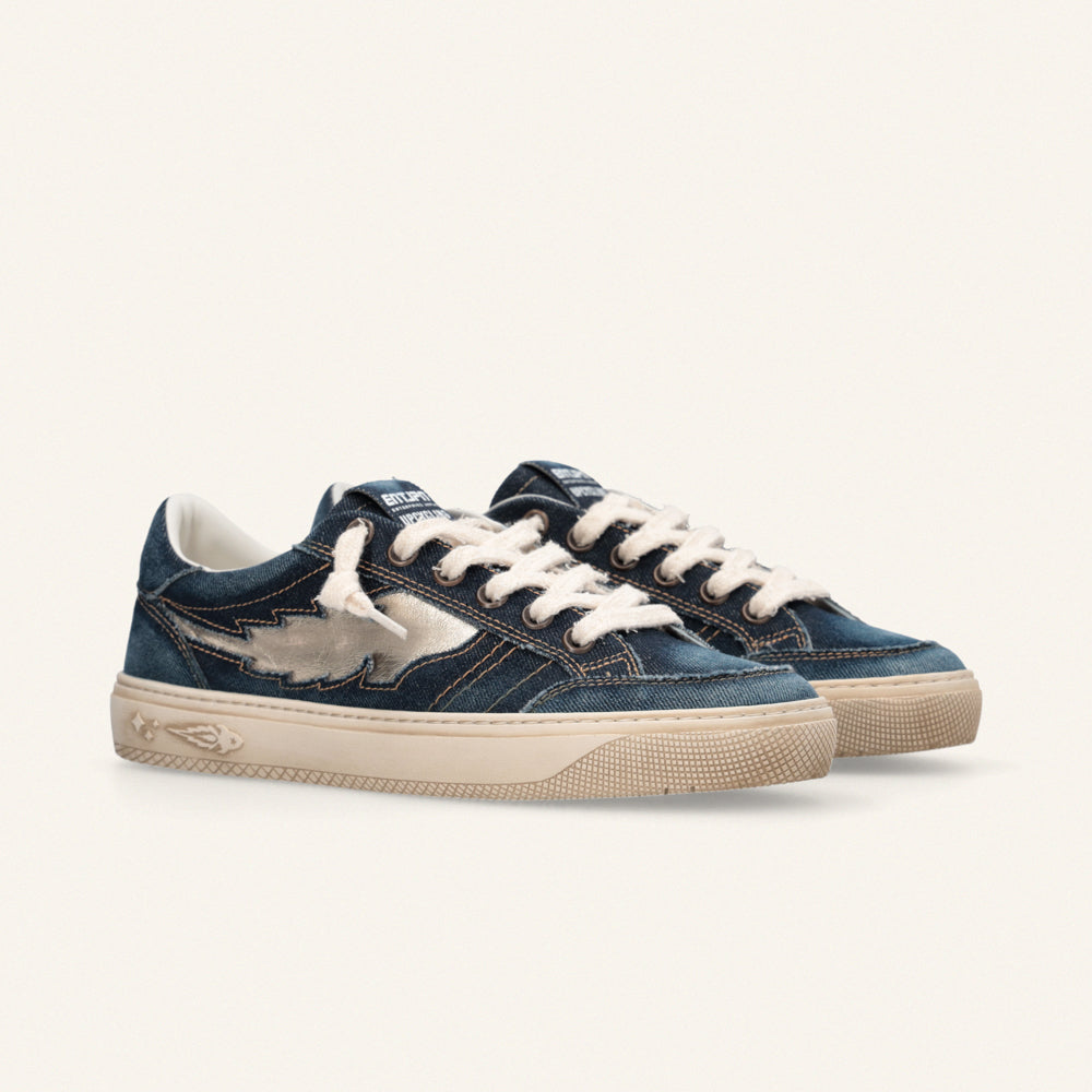 Entjpn Jupiter Rocket - sneakers unisex in denim dark blue