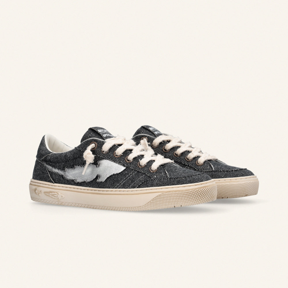Entjpn Jupiter Rocket - sneakers unisex in denim nero