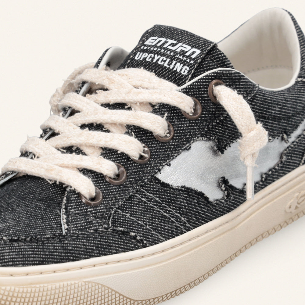 Entjpn Jupiter Rocket - sneakers unisex in denim nero