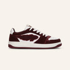 Entjpn Egg Rocket - sneakers in pelle color bordeaux e bianco