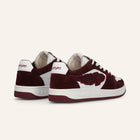 Entjpn Egg Rocket - sneakers in pelle color bordeaux e bianco