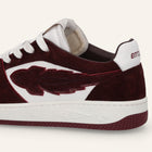 Entjpn Egg Rocket - sneakers in pelle color bordeaux e bianco
