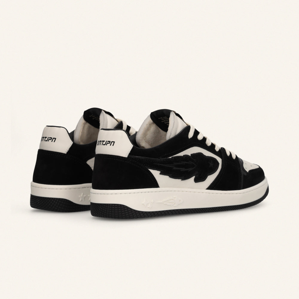 Entjpn Egg Rocket - sneakers in pelle nera e bianca