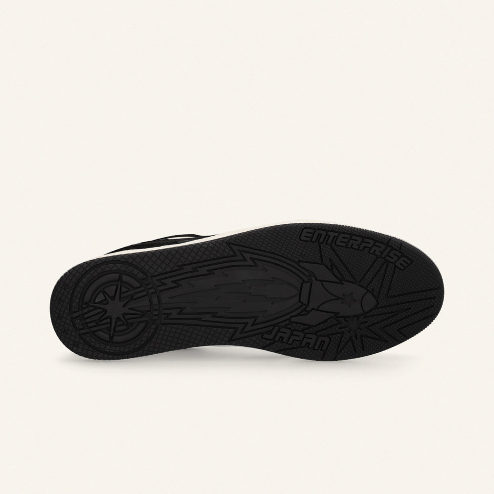 Entjpn Egg Rocket - sneakers in pelle nera e bianca