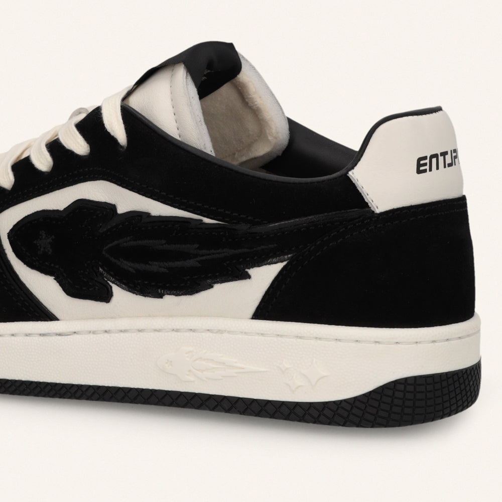 Entjpn Egg Rocket - sneakers in pelle nera e bianca