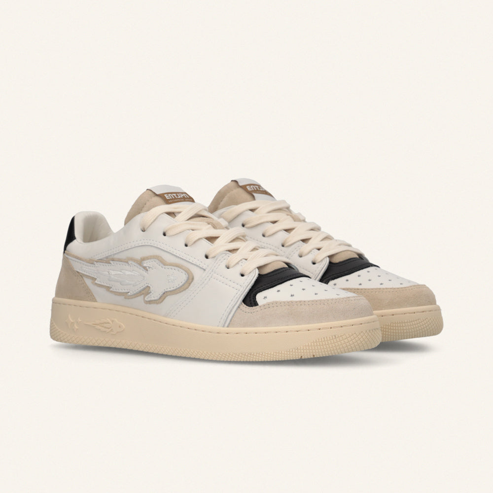 Entjpn Egg Rocket - sneakers in pelle bianca e nera