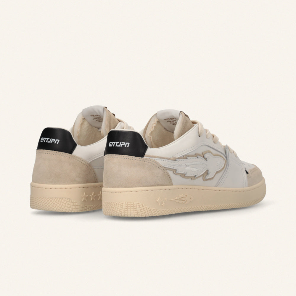 Entjpn Egg Rocket - sneakers in pelle bianca e nera