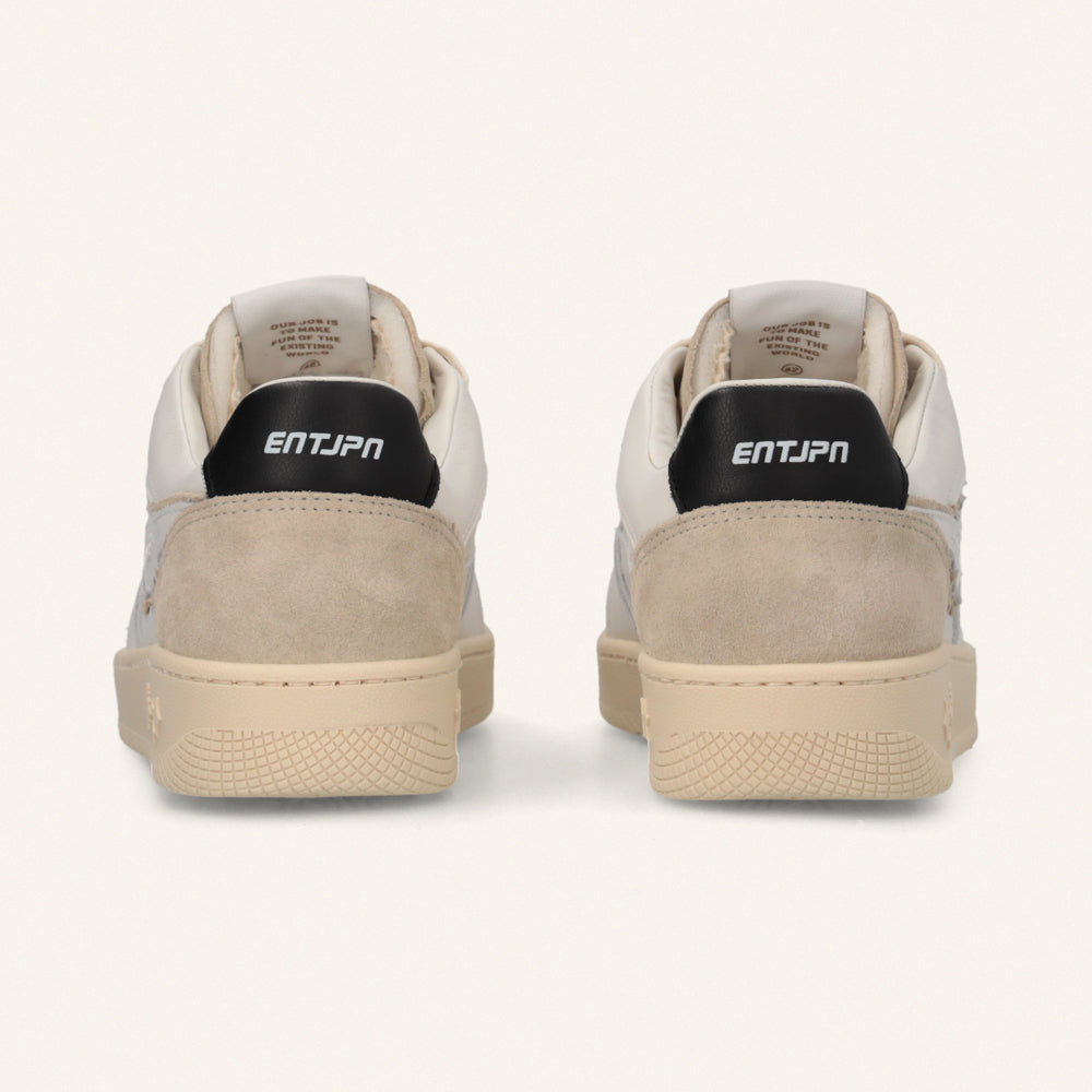 Entjpn Egg Rocket - sneakers in pelle bianca e nera