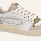Entjpn Egg Rocket - sneakers in pelle color bianco e kaki