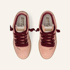 Entjpn Egg Rocket - sneakers in pelle scamosciata color corallo