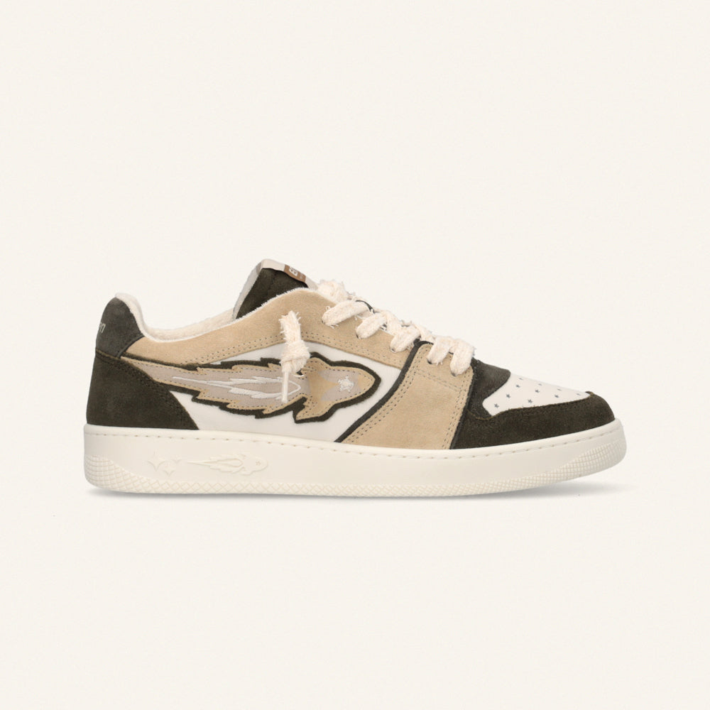 Entjpn Egg Rocket - sneakers verdi in crosta e pelle
