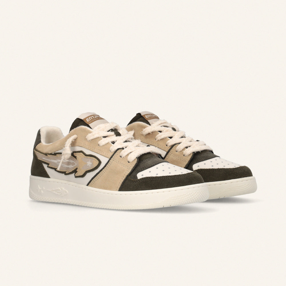 Entjpn Egg Rocket - sneakers verdi in crosta e pelle