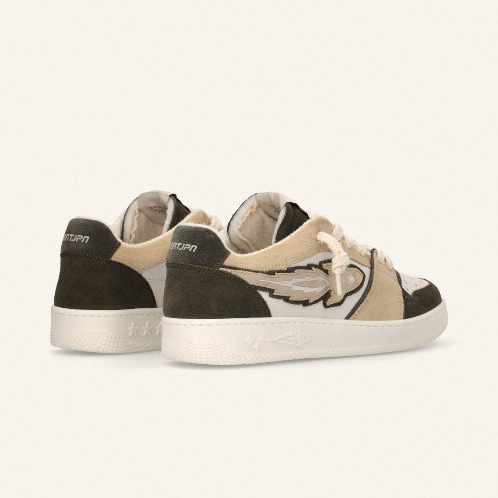 Entjpn Egg Rocket - sneakers verdi in crosta e pelle
