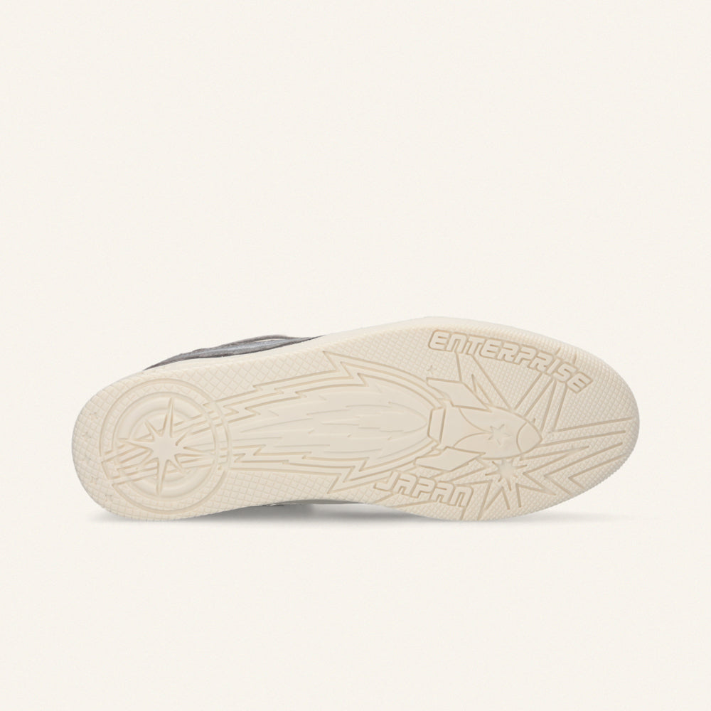 Entjpn Egg Rocket - sneakers grigie in crosta e pelle