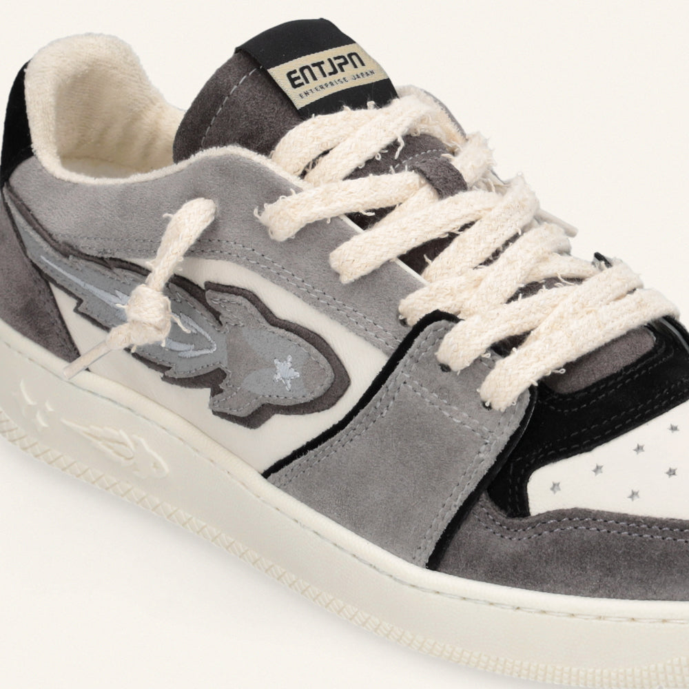 Entjpn Egg Rocket - sneakers grigie in crosta e pelle
