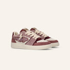 Entjpn Egg Rocket - sneakers rosa cipria e burgundy in crosta e pelle