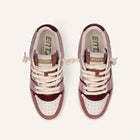 Entjpn Egg Rocket - sneakers rosa cipria e burgundy in crosta e pelle