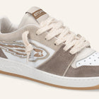 Entjpn Egg Rocket - sneakers ecrù in crosta e pelle
