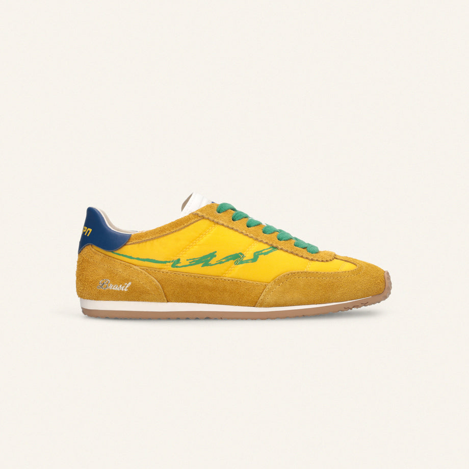 ENTJPN 61 Mondialito Brazil – Sneakers in suede e nylon image