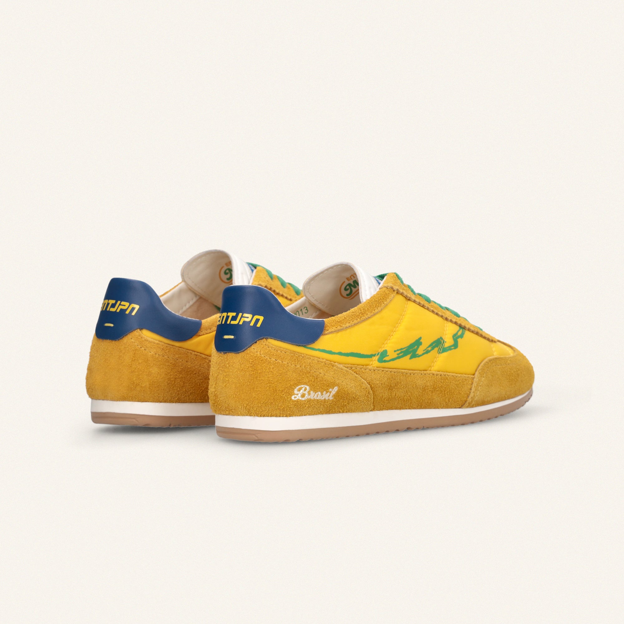 ENTJPN 61 Mondialito Brazil – Sneakers in suede e nylon