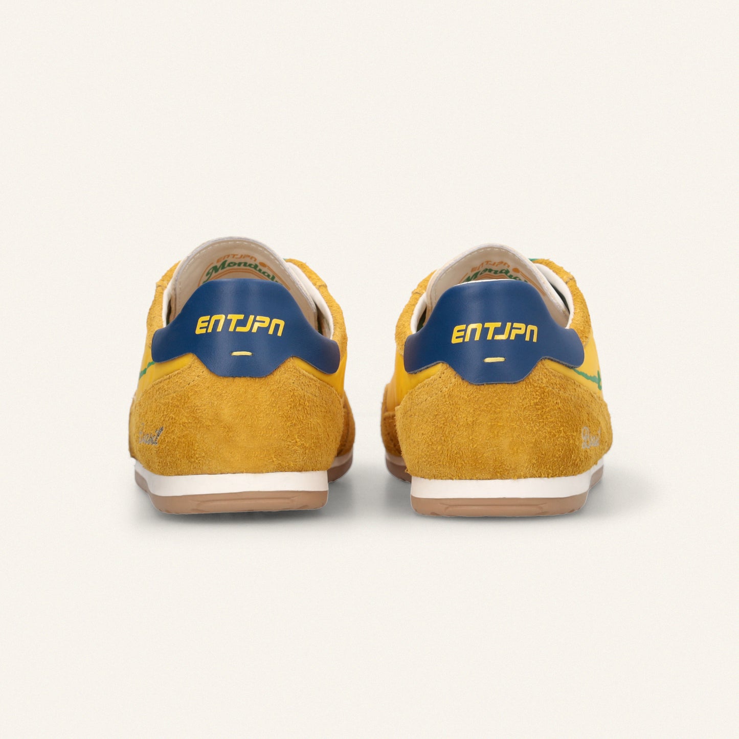 ENTJPN 61 Mondialito Brazil – Sneakers in suede e nylon