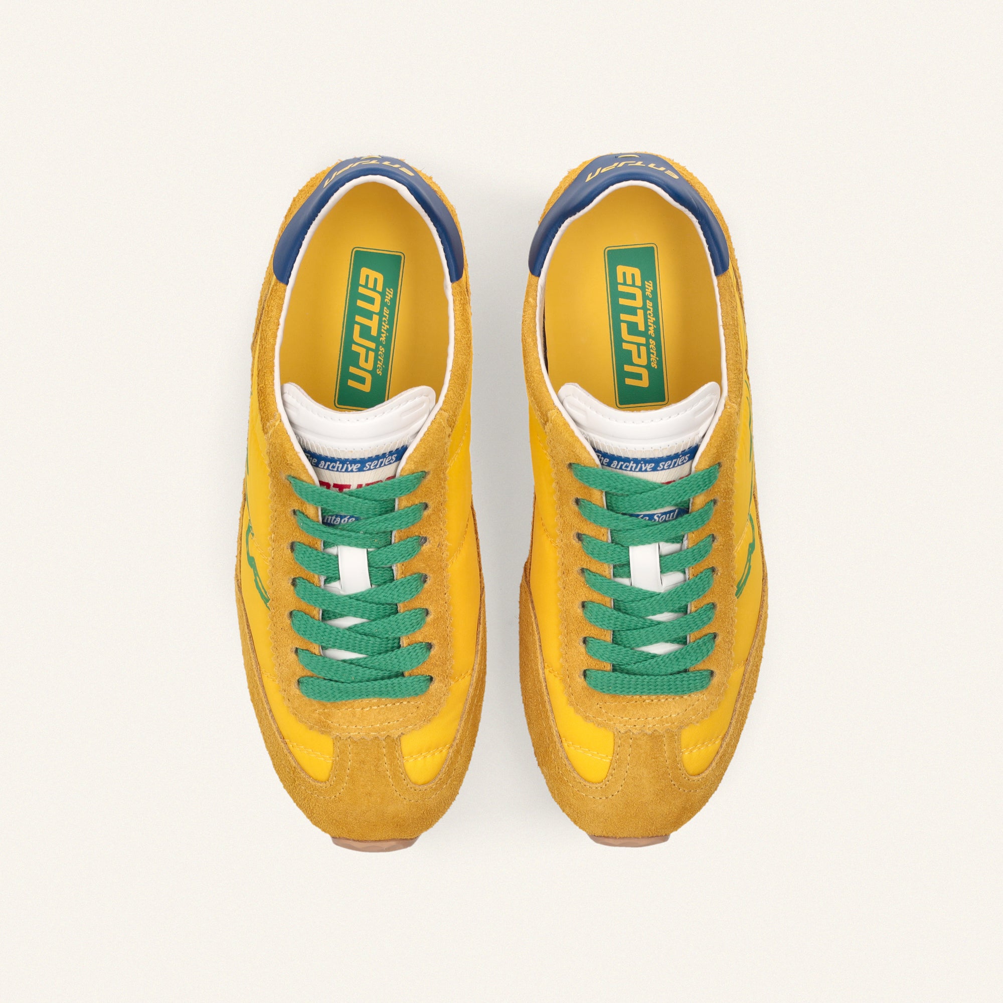 ENTJPN 61 Mondialito Brazil – Sneakers in suede e nylon