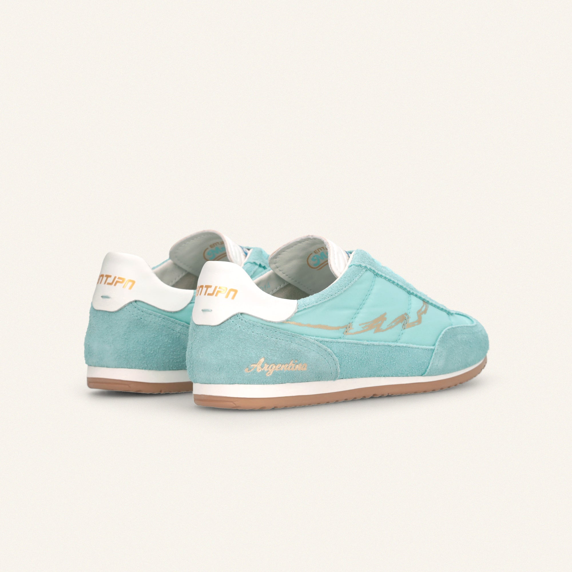 ENTJPN 61 Mondialito Argentina – Sneakers in suede e nylon