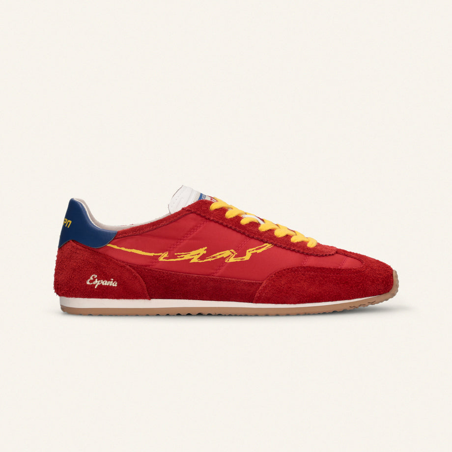 ENTJPN 61 Mondialito Spain – Sneakers in suede e nylon image