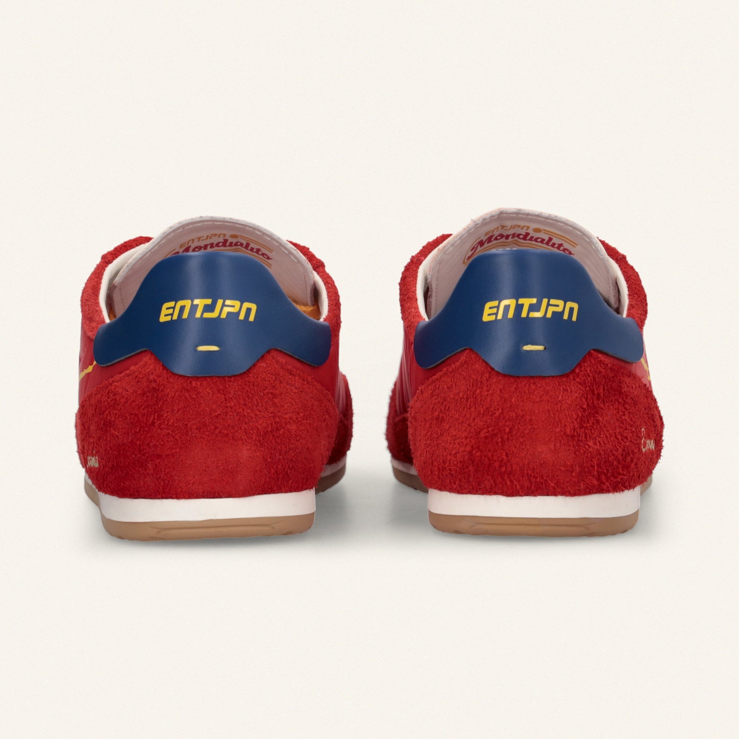 ENTJPN 61 Mondialito Spain – Sneakers in suede e nylon