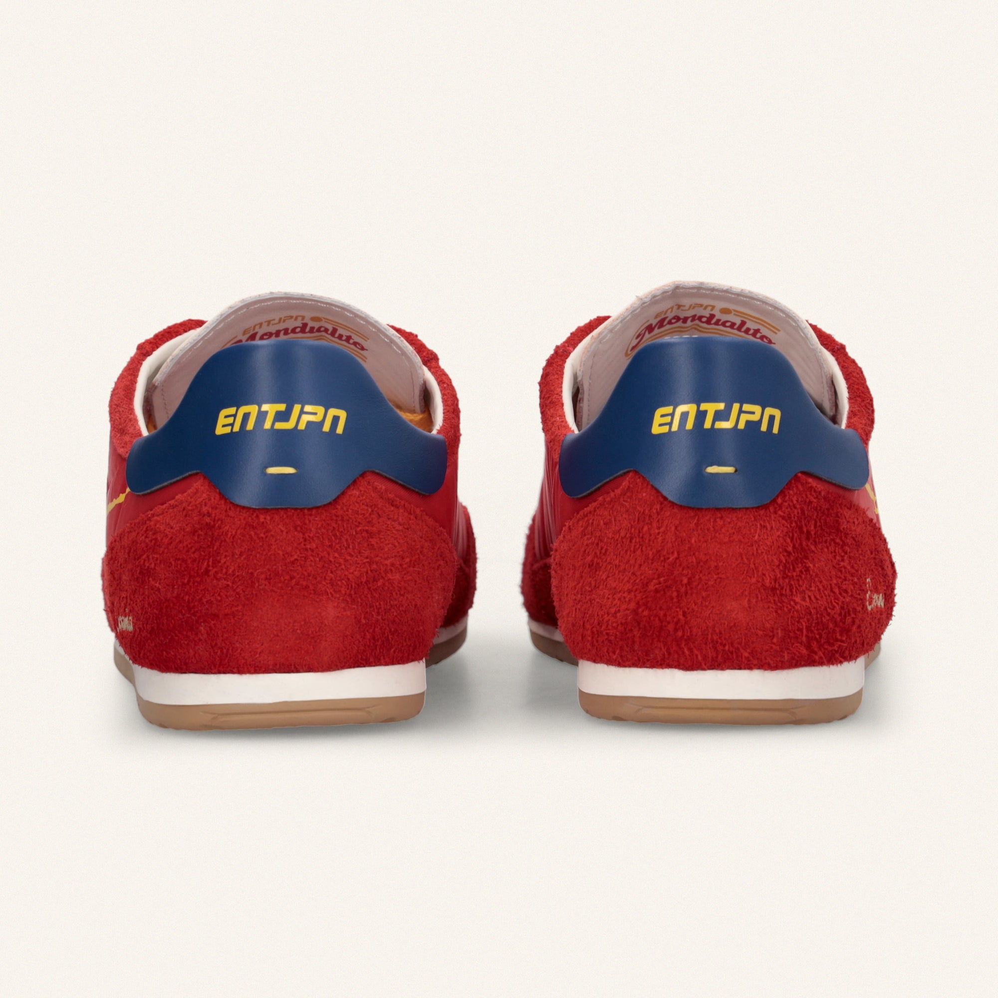 ENTJPN 61 Mondialito Spain – Sneakers in suede e nylon