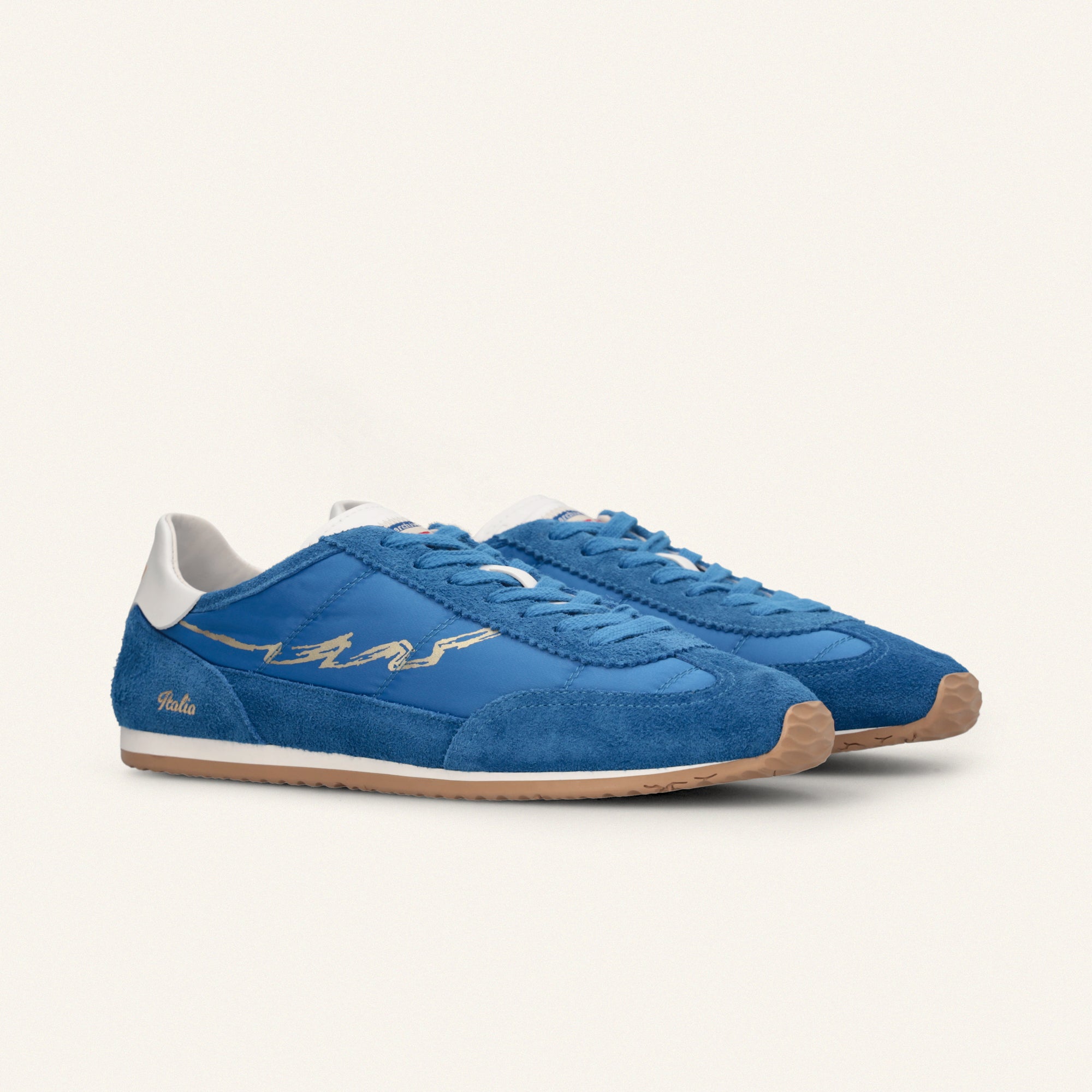 ENTJPN 61 Mondialito Italy – Sneakers in suede e nylon