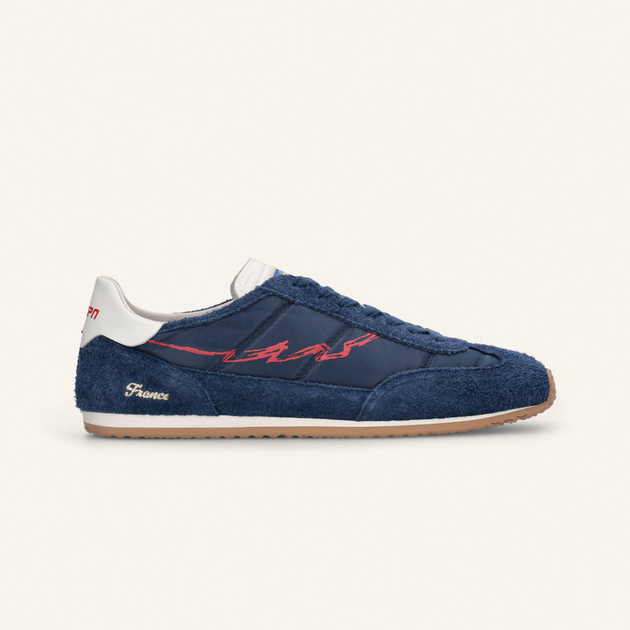 ENTJPN 61 Mondialito France – Sneakers in suede e nylon image