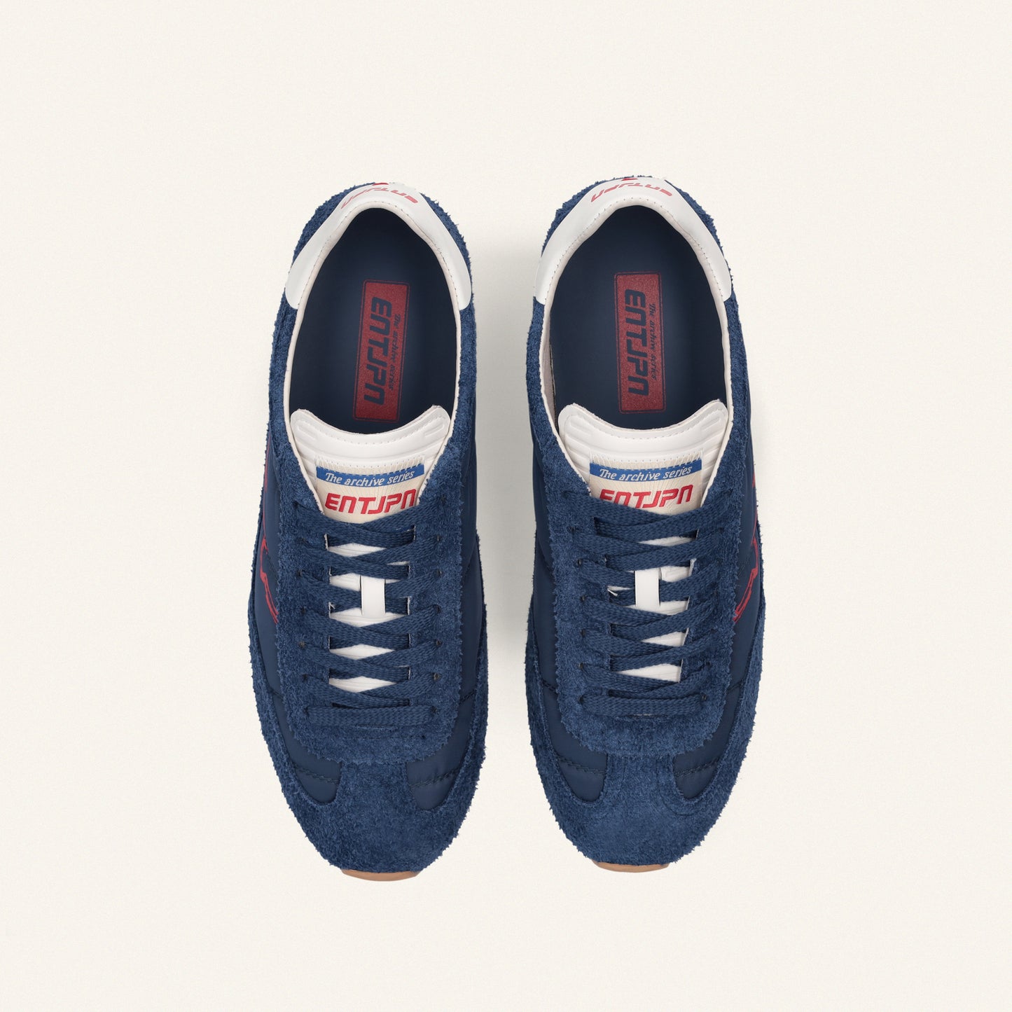 ENTJPN 61 Mondialito France – Sneakers in suede e nylon