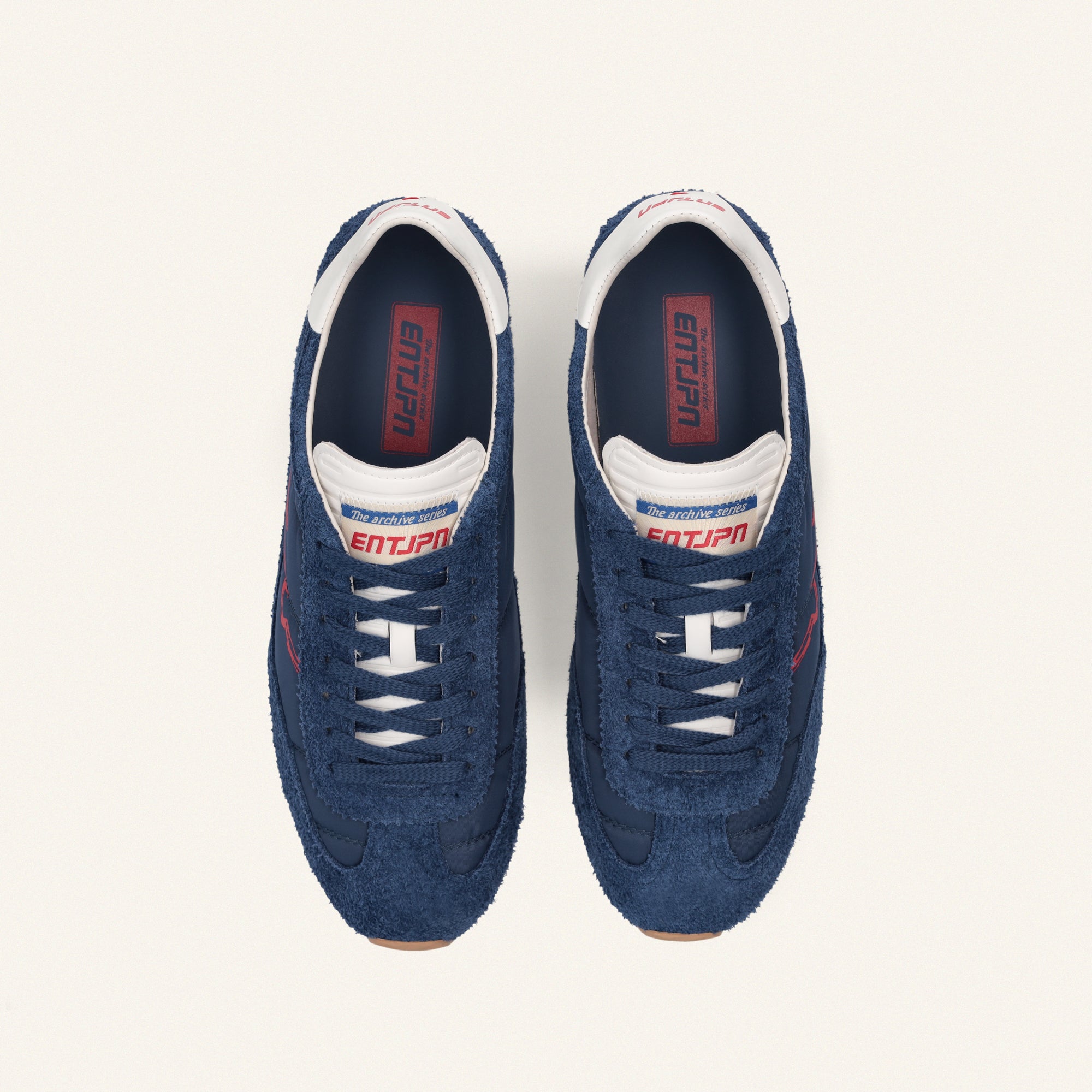 ENTJPN 61 Mondialito France – Sneakers in suede e nylon