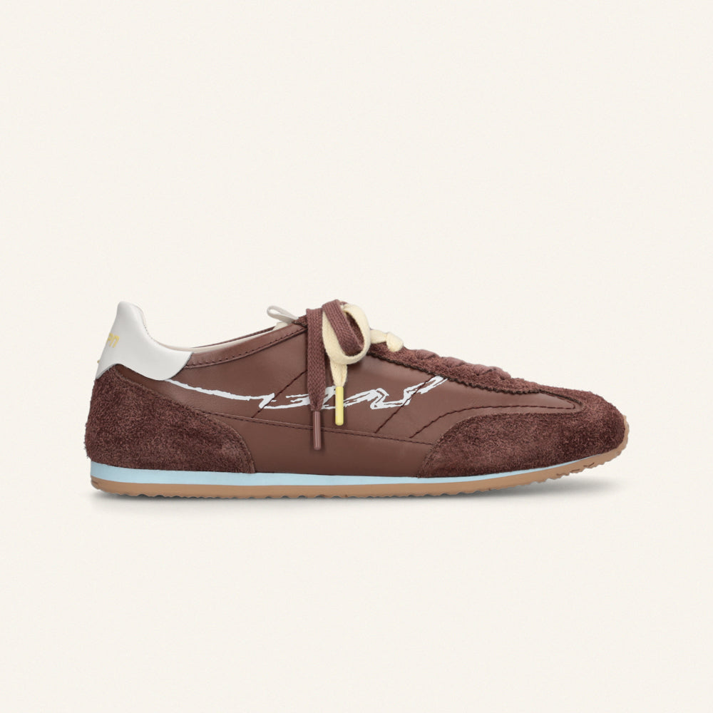 Entjpn 61 - sneakers marroni in pelle