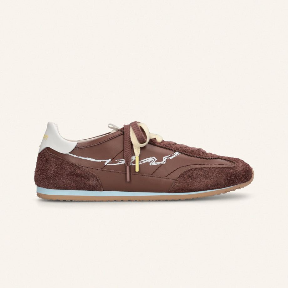 Entjpn 61 - sneakers marroni in pelle image