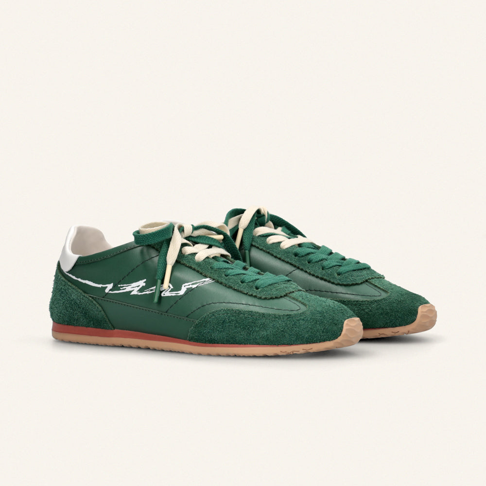 Entjpn 61 - sneakers verdi in pelle