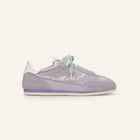Entjpn 61 - sneakers color lavanda in pelle scamosciata e ciniglia
