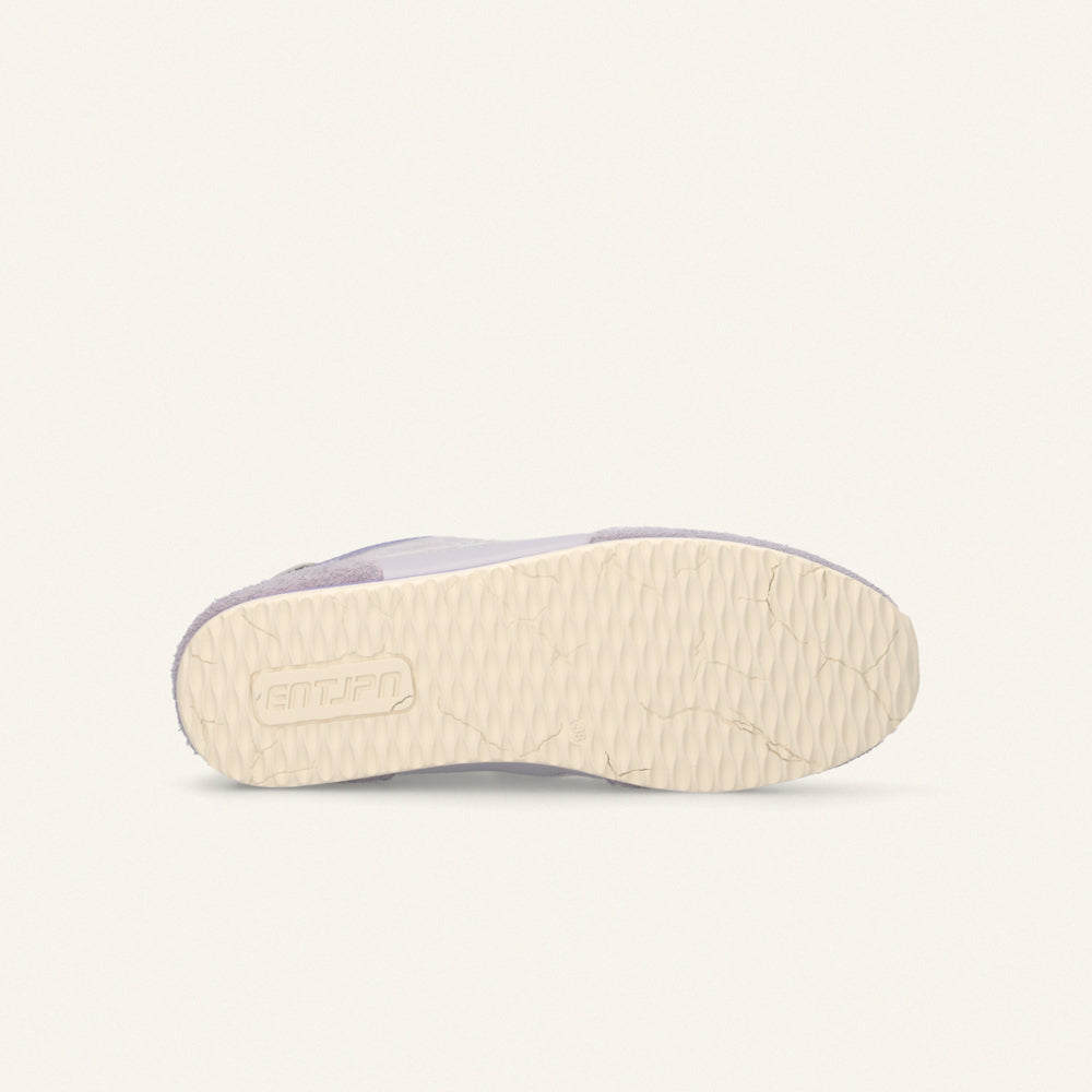 Entjpn 61 - sneakers color lavanda in pelle scamosciata e ciniglia