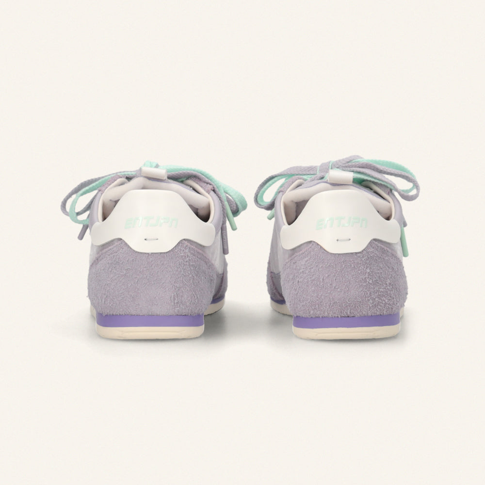 Entjpn 61 - sneakers color lavanda in pelle scamosciata e ciniglia