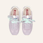 Entjpn 61 - sneakers color lavanda in pelle scamosciata e ciniglia