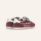 Entjpn 61 - sneakers color malva in pelle scamosciata e ciniglia