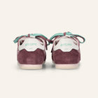 Entjpn 61 - sneakers color malva in pelle scamosciata e ciniglia