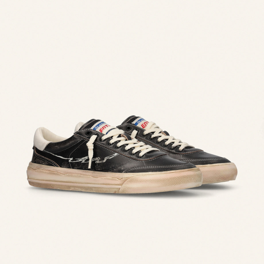 ENTJPN 75 – Sneaker in pelle nera